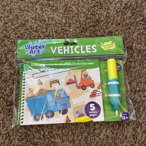 Water Art Book: Vehicles - Picture 4 of 4